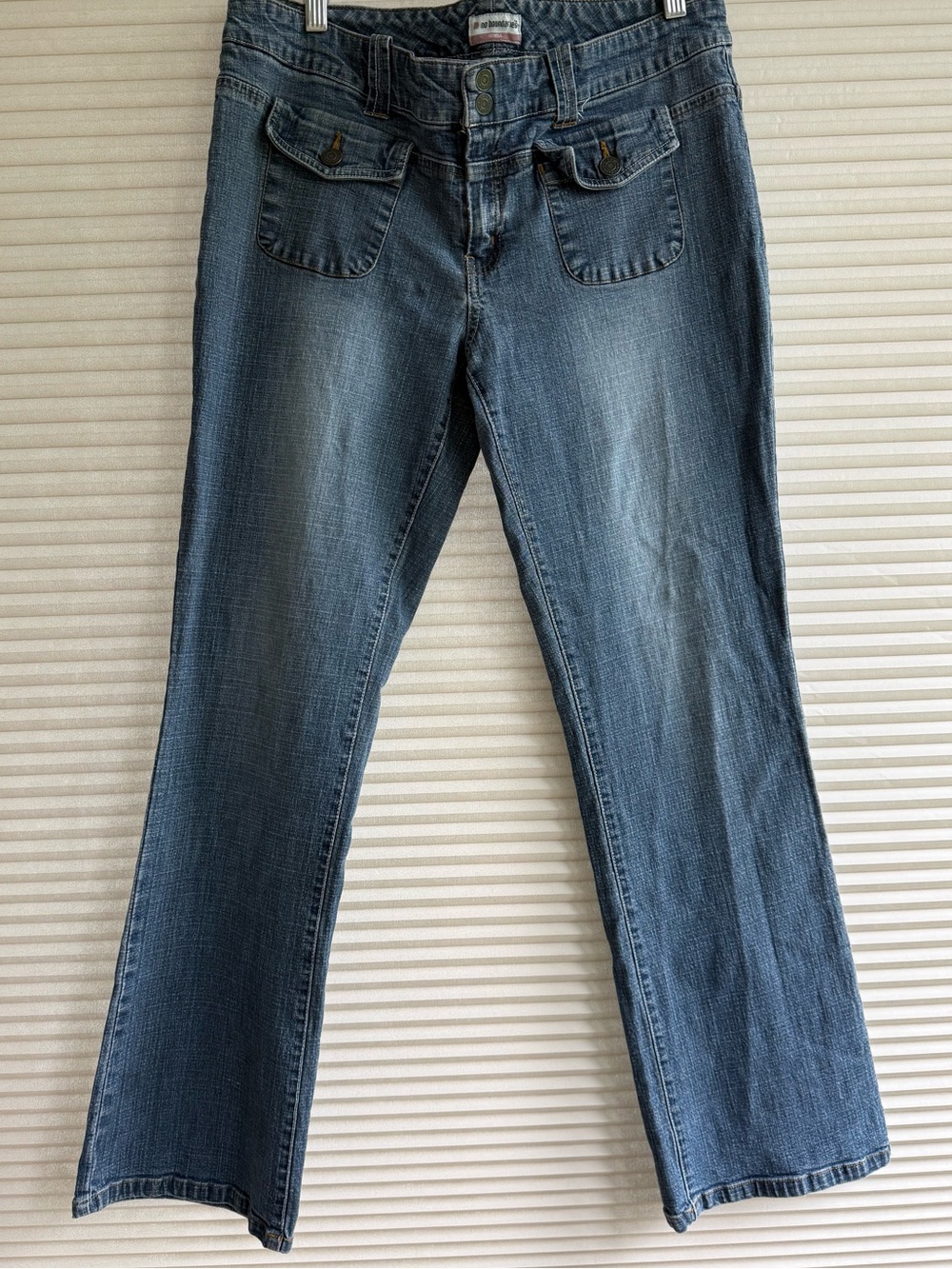 Vintage No boundaries Low Rise Stretch Jeans Boot Cut Y2K